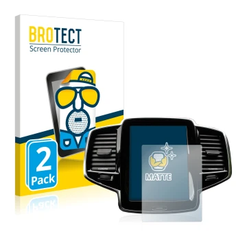 Face avant d’un emballage produit avec le logo de la marque BROTECT. À côté, l’appareil Volvo XC90 Senus 2015-2017 est représe