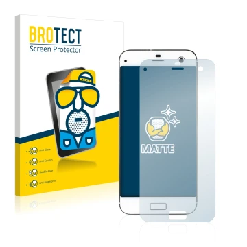 Face avant d’un emballage produit avec le logo de la marque BROTECT. À côté, l’appareil ZTE Blade S7 est représenté avec la pr