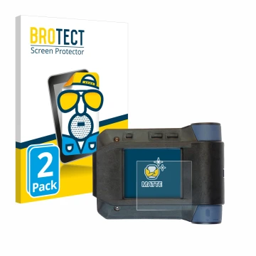 Face avant d’un emballage produit avec le logo de la marque BROTECT. À côté, l’appareil Swissphone s.Quad X15 est représenté a