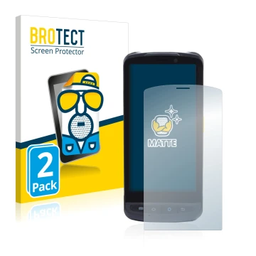 Face avant d’un emballage produit avec le logo de la marque BROTECT. À côté, l’appareil Newland MT90 Orca est représenté avec 