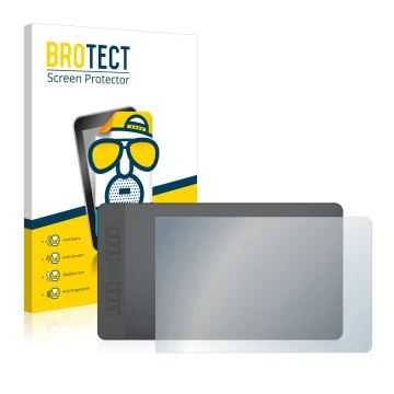 Face avant d’un emballage produit avec le logo de la marque BROTECT. À côté, l’appareil Gaomon PD1560 est représenté avec la p