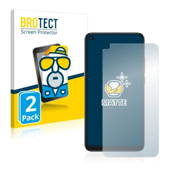 Face avant d’un emballage produit avec le logo de la marque BROTECT. À côté, l’appareil TCL 10L est représenté avec la protect