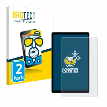 Face avant d’un emballage produit avec le logo de la marque BROTECT. À côté, l’appareil Teclast P10S est représenté avec la pr