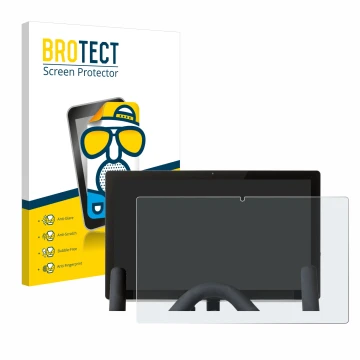 Face avant d’un emballage produit avec le logo de la marque BROTECT. À côté, l’appareil Peloton Bike est représenté avec la pr