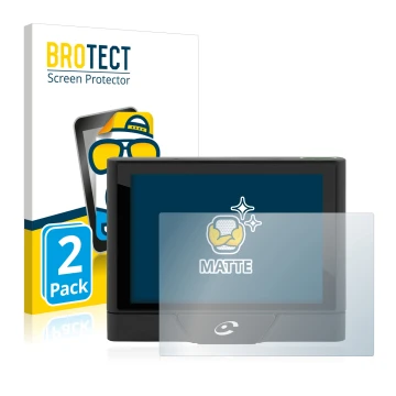 Face avant d’un emballage produit avec le logo de la marque BROTECT. À côté, l’appareil Coyote UP est représenté avec la prote