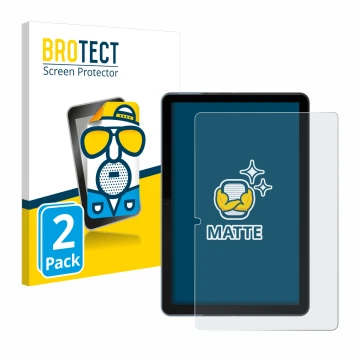 Face avant d’un emballage produit avec le logo de la marque BROTECT. À côté, l’appareil Lenovo IdeaPad Duet Chromebook 10.1