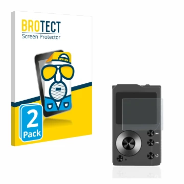 Face avant d’un emballage produit avec le logo de la marque BROTECT. À côté, l’appareil Surfans F20 est représenté avec la pro