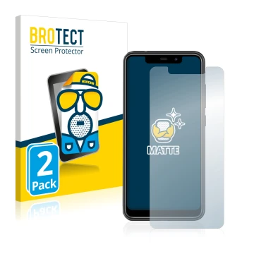 Face avant d’un emballage produit avec le logo de la marque BROTECT. À côté, l’appareil Oukitel C22 est représenté avec la pro