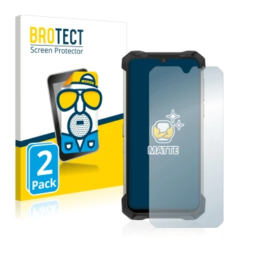 Face avant d’un emballage produit avec le logo de la marque BROTECT. À côté, l’appareil Doogee S88 Plus est représenté avec la