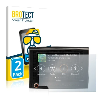 Face avant d’un emballage produit avec le logo de la marque BROTECT. À côté, l’appareil Fiat Ducato III 2014-2021 X-F270 8