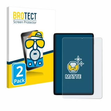 Face avant d’un emballage produit avec le logo de la marque BROTECT. À côté, l’appareil Xiaomi Mi Pad 5 est représenté avec la