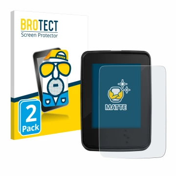 Face avant d’un emballage produit avec le logo de la marque BROTECT. À côté, l’appareil Giant RideDash Evo est représenté avec