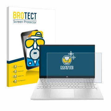 Face avant d’un emballage produit avec le logo de la marque BROTECT. À côté, l’appareil HP ProBook 440 G8 est représenté avec 