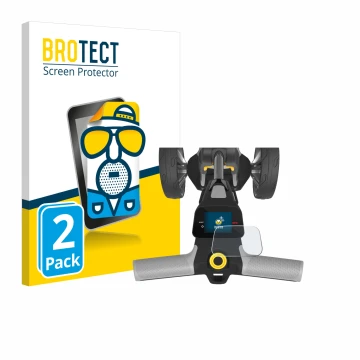 Face avant d’un emballage produit avec le logo de la marque BROTECT. À côté, l’appareil PowaKaddy CT6 GPS est représenté avec 