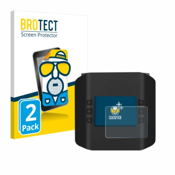 Face avant d’un emballage produit avec le logo de la marque BROTECT. À côté, l’appareil ISDT Smart Duo Charger K4 est représen