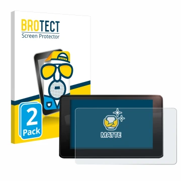 Face avant d’un emballage produit avec le logo de la marque BROTECT. À côté, l’appareil Audi A4 B9 2017 MMI Navigation est rep