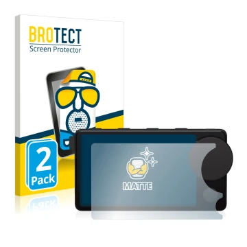 Face avant d’un emballage produit avec le logo de la marque BROTECT. À côté, l’appareil Spotify Car Thing est représenté avec 