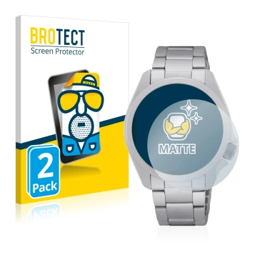 Face avant d’un emballage produit avec le logo de la marque BROTECT. À côté, l’appareil Seiko 5 Sports SRPH49K1 est représenté