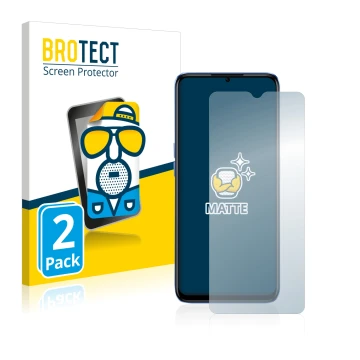 Face avant d’un emballage produit avec le logo de la marque BROTECT. À côté, l’appareil realme Narzo 50 5G est représenté avec
