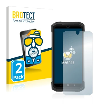 Face avant d’un emballage produit avec le logo de la marque BROTECT. À côté, l’appareil Doogee S98 Pro est représenté avec la 