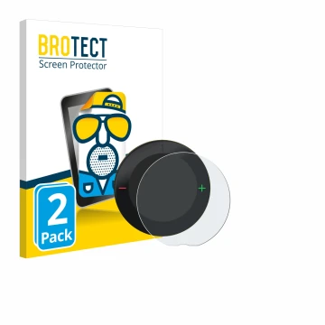 Face avant d’un emballage produit avec le logo de la marque BROTECT. À côté, l’appareil Beeline Velo 2 est représenté avec la 