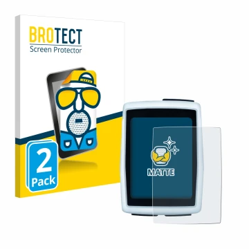 Face avant d’un emballage produit avec le logo de la marque BROTECT. À côté, l’appareil Sigma BC 12.0 WL est représenté avec l