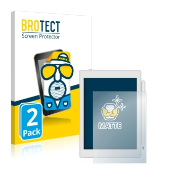 Face avant d’un emballage produit avec le logo de la marque BROTECT. À côté, l’appareil Boox Nova Air 2 est représenté avec la