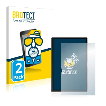 Face avant d’un emballage produit avec le logo de la marque BROTECT. À côté, l’appareil Yestel T10 10