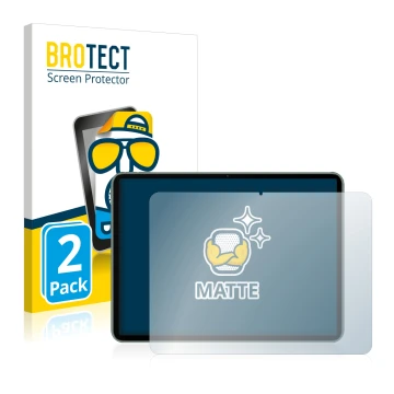 Face avant d’un emballage produit avec le logo de la marque BROTECT. À côté, l’appareil OnePlus Pad est représenté avec la pro