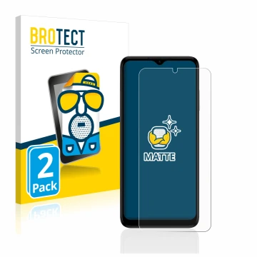Face avant d’un emballage produit avec le logo de la marque BROTECT. À côté, l’appareil Nokia G22 est représenté avec la prote