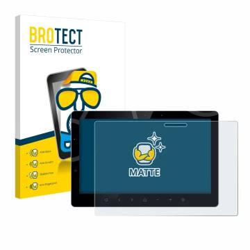 Face avant d’un emballage produit avec le logo de la marque BROTECT. À côté, l’appareil Bewatec .Tablet SF 13