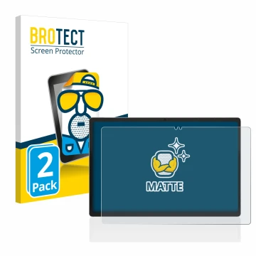 Face avant d’un emballage produit avec le logo de la marque BROTECT. À côté, l’appareil Jumper EZpad M11 est représenté avec l