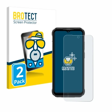 Face avant d’un emballage produit avec le logo de la marque BROTECT. À côté, l’appareil Ulefone Armor 21 est représenté avec l