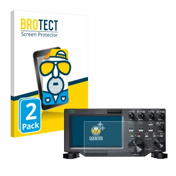 Face avant d’un emballage produit avec le logo de la marque BROTECT. À côté, l’appareil FlexRadio Maestro FLEX-6000 est représ