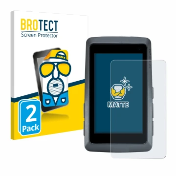 Face avant d’un emballage produit avec le logo de la marque BROTECT. À côté, l’appareil Sigma ROX 12.1 EVO est représenté avec