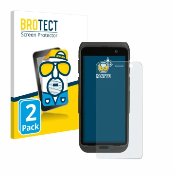 Face avant d’un emballage produit avec le logo de la marque BROTECT. À côté, l’appareil Honeywell CT47 est représenté avec la 