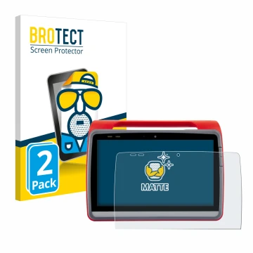 Face avant d’un emballage produit avec le logo de la marque BROTECT. À côté, l’appareil medDV NIDApad est représenté avec la p