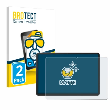 Face avant d’un emballage produit avec le logo de la marque BROTECT. À côté, l’appareil Huawei MatePad 11.5