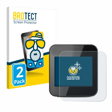 Face avant d’un emballage produit avec le logo de la marque BROTECT. À côté, l’appareil Cycplus GPS G1 est représenté avec la 