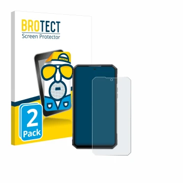 Face avant d’un emballage produit avec le logo de la marque BROTECT. À côté, l’appareil Oukitel WP30 Pro est représenté avec l