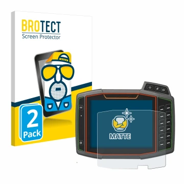 Face avant d’un emballage produit avec le logo de la marque BROTECT. À côté, l’appareil Amazone AmaTron 4 est représenté avec 