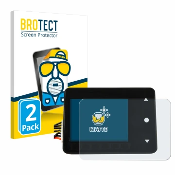 Face avant d’un emballage produit avec le logo de la marque BROTECT. À côté, l’appareil Spektrum Smart Technology XBC100 est r