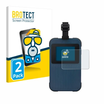 Face avant d’un emballage produit avec le logo de la marque BROTECT. À côté, l’appareil Acer Enduro Connect M3 est représenté 