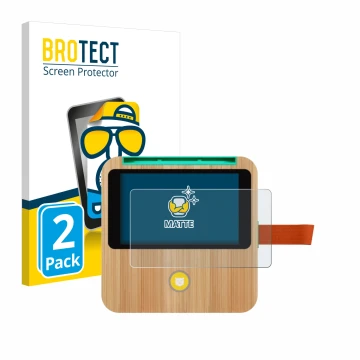 Face avant d’un emballage produit avec le logo de la marque BROTECT. À côté, l’appareil tigerbox Touch Plus est représenté ave