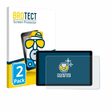 Face avant d’un emballage produit avec le logo de la marque BROTECT. À côté, l’appareil Sebbe S22 10.1