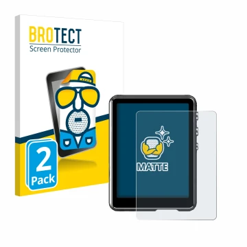 Face avant d’un emballage produit avec le logo de la marque BROTECT. À côté, l’appareil Mechen M3 est représenté avec la prote