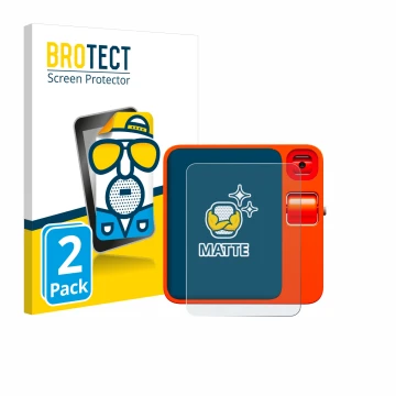 Face avant d’un emballage produit avec le logo de la marque BROTECT. À côté, l’appareil rabbit r1 est représenté avec la prote