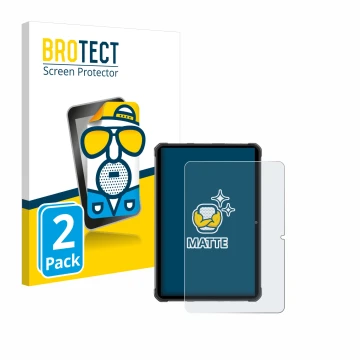 Face avant d’un emballage produit avec le logo de la marque BROTECT. À côté, l’appareil Hotwav R7 est représenté avec la prote