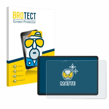 Face avant d’un emballage produit avec le logo de la marque BROTECT. À côté, l’appareil TCL NxtPaper 14 Pro est représenté ave
