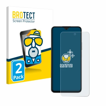 Face avant d’un emballage produit avec le logo de la marque BROTECT. À côté, l’appareil Honor 90 Smart est représenté avec la 